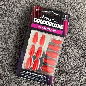 Artistic ColourLuxe The Archetype Red Nails